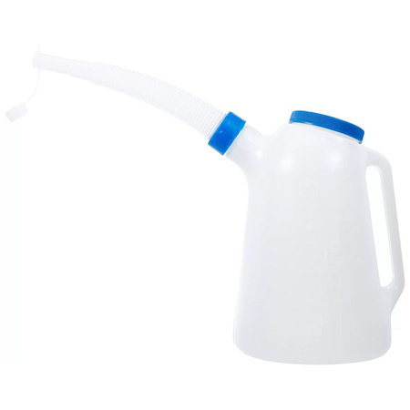 Pojemnik do wlewania z elastycznym króćcem zasysającym i pokrywką 5 l, BGS 9944