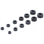 Zestaw zaślepek do demontażu uszkodzonych śrub i nakrętek sześciokątnych 1, 2 szt., BGS 1245