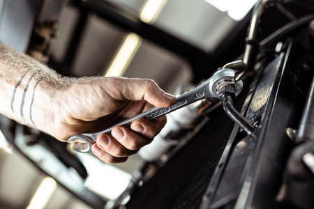 Klucz oczkowy dwustronny otwarty profil-UD 36 x 41 mm Gedore 400 , 1933175