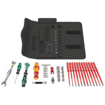 Zestaw narzędzi wkrętakowych do prac konserwacyjnych z grzechotką Zyklop Speed, 35-częściowy Kraftform Kompakt W 2 Wartung Wera