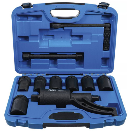 Zestaw wzmacniaczy momentu 25 mm (1") 10 szt., BGS 1230