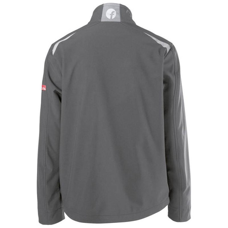 Kurtka męska bluza wodoodporna wiatroszczelna XXXL ciemnoszary/jasnoszary FORTIS