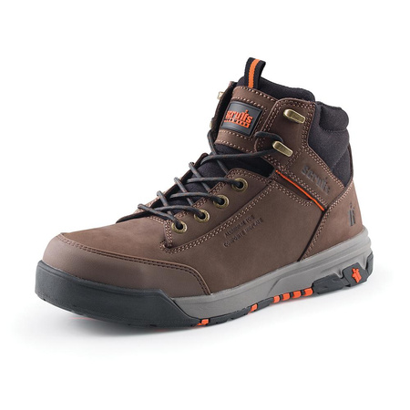 Buty ochronne Switchback 3, brązowe, Rozmiar 45 (10,5), Scruffs T55026