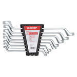 Zestaw 12 kluczy oczkowych 6-32 mm, wygięte pod kątem 5°, GEDORE RED, R01105012