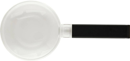 Lupa aplanatyczna ręczna 3-krotne powiększenie, Ø soczewki 65 mm, SCHWEIZER