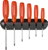 Wkrętaki TORX® T8-25 Multicraft PB Swiss Tools 6440, zestaw 6- częsciowy w uchwycie ściennym