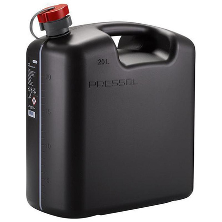 Kanister na paliwo HDPE 10l z wziernikiem PRESSOL