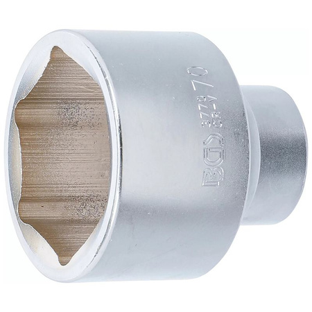 Nasadka sześciokątna 70 mm; napęd 25 mm (1"), BGS 3770