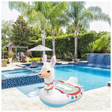 Materac do pływania plażowy Lama 135 x 94 x 112 cm INTEX