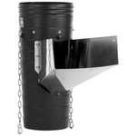 Zasilacz pośredni do rury zsypowej