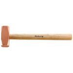 Mlotek miedziany 1500 g, trzonek hikowrowy
