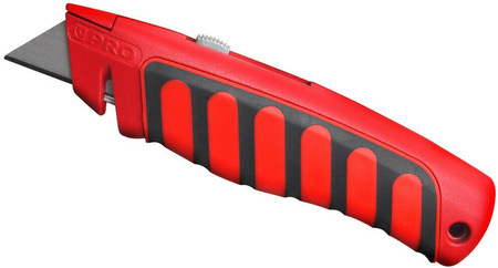 Nóż uniwersalny wzmacniany 3 ostrza gumowany PRO