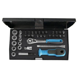 Zest.nasadek 1/4" D20KAU-20, 37-częściowy GEDORE