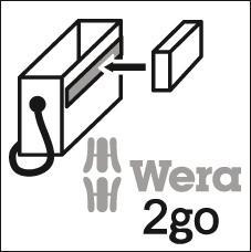 Zestaw z kluczem dynamometrycznym Safe-Torque A2 2-12Nm z uchwytem do bitów 1/4" 23-częściowy Wera