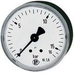 Manometr, z przyłączem tylnym centrycznym 40mm 0-6 barów G1/8" RIEGLER