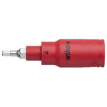 Wkrętakowa końcówka wymienna 3/8" 6-kątna VDE 4x75mm Wiha