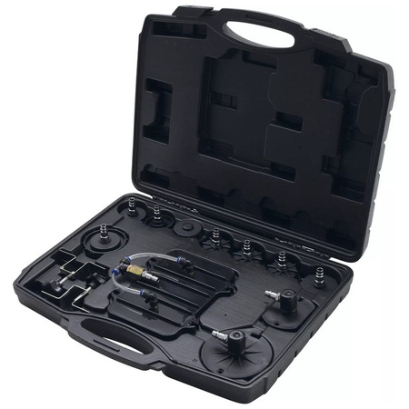 Zestaw odpowietrzników hamulca pneumatycznego i adapterów 17-częściowy, BGS Diy 9783