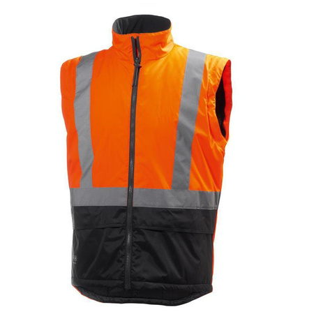 Kurtka ostrzegawcza ALTA 4w1 rozmiar 2XL w kolorze pomarańczowo-węglowym