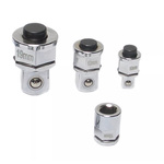 Zestaw 4 adapterów do klucza oczkowego z grzechotką, BGS 8210