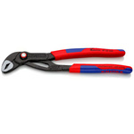 Szczypce nastawne do rur Cobra® QuickSet z rękojeściami wielokomponentowymi 250 mm KNIPEX 87 22 250