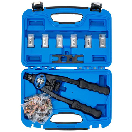 Zestaw szczypiec do nitonakrętek M3-M10 68 szt., BGS 408