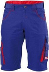 Spodnie spodenki bermudy robocze krótkie męskie 52 niebieski/czerwony FORTIS