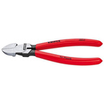 Szczypce tnące boczne do tworzywa sztucznego z rękojeściami powlekanymi tworzywem sztucznym 140 mm KNIPEX
72 01 140