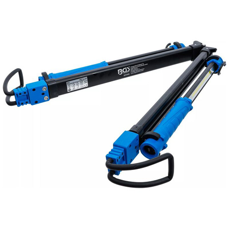 Lampa na maskę silnika COB-LED z akumulatorem i mocowaniem rozporowym 2 lampy robocze COB-LED, BGS 85306