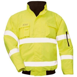 Kurtka ostrzegawcza robocza odpinane rękawy M