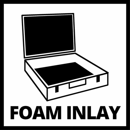 Walizka na narzędzia pneumatyczne 340x300x100 mm EINHELL