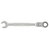 Klucz płask-oczkowy z grzechotką i przegubem 16 mm FORMAT
