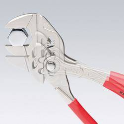 Szczypce-klucz w jednym narzędziu fosforanowane z rękojeściami wielokomponentowymi 180 mm KNIPEX 86 05 180