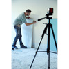 Regulowany statyw do niwelatorów laserowych z poziomicą, wysokość 150 cm BELLOTA