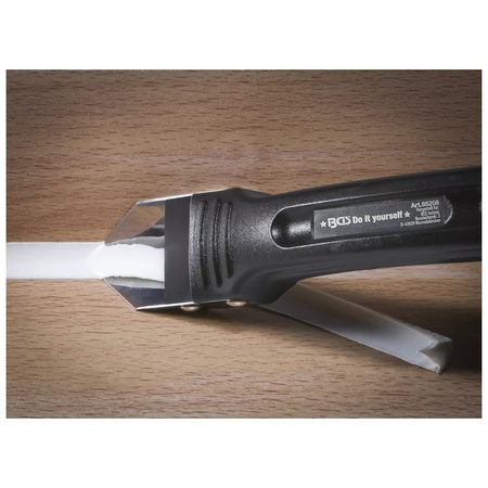 Skrobak do usuwania silikonu nierdzewny, BGS Diy 85208