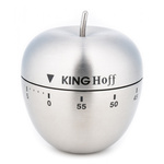 Stalowy minutnik kuchenny w kształcie jabłka KINGHoff