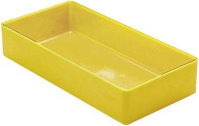 Pojemnik wkladany 198x99x40 mm, zolty