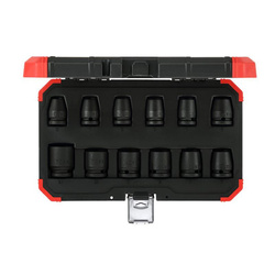 Zestaw 12 nasadek udarowych 10-24 mm, napęd 1/2", GEDORE RED, R63003012
