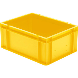 Skrzynka transportowa 400 x 300 x 175 mm żółta TK 400/175-0 LA-KA-PE