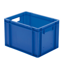 Skrzynka transportowa 400 x 300 x 270 mm niebieska TK 400/270-0 LA-KA-PE