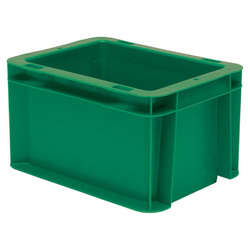 Skrzynka transportowa 200 x 150 x 120 mm zielona TK 200/120-0 LA-KA-PE