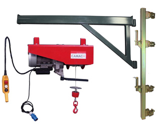 Wciągarka Camac Minor P-300 mocowana do rusztowań