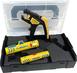 Zestaw do obróbki kabli w walizce 3-częściowy Jokari