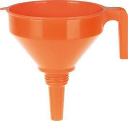 Lejek polietylenowy,z sitkiem i krawędzia przelewowa Ø 160mm 1,2l PRESSOL