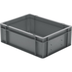 Skrzynka transportowa 400 x 300 x 145 mm szara TK 400/145-0 LA-KA-PE