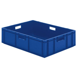 Skrzynka transportowa 800 x 600 x 210 mm niebieska TK 800/210-0 LA-KA-PE