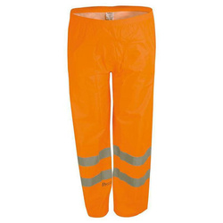 Spodnie ostrzegawcze robocze przeciwdeszczowe L