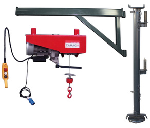 Wciągarka Camac Minor P-300 mocowana w oknach
