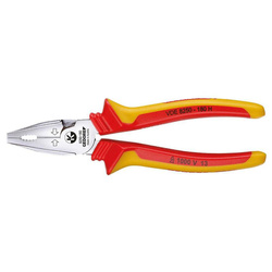 Szczypce uniwersalne z izolacją osłonową VDE 180 mm Gedore VDE 8250-180 H, 1550950