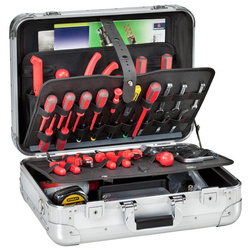 Walizka narzędziowa aluminiowa METAL LITE PEL 465x343x170 mm GT LINE