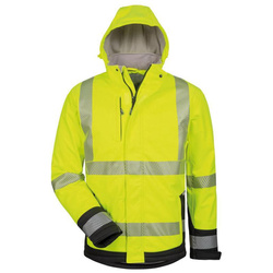 Kurtka ostrzegawcza Melvin Softsh rozmiar 2XL żółto-czarny